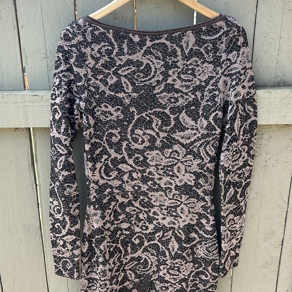 Peruvian Connection Pima Cotton Blend Light Weight Knit Dress Summer Vacation XS - Picture 7 of 7